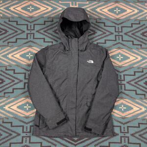 Womens NORTH FACE Dryvent 2-Piece Coat / Zip Out Jacket Size Large Outdoors